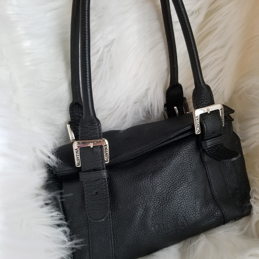 Authentic Valentina Leather Shoulder bag